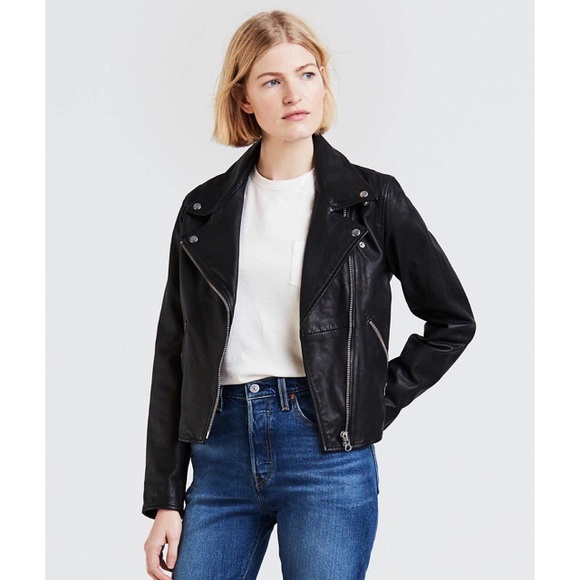 Levi's Jackets & Blazers - Levi’s Leather Moto Jacket